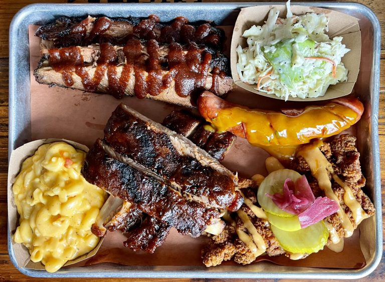 Read more about the article Review: At This Little Pig, able restaurant duo gets worthy Clarence stage