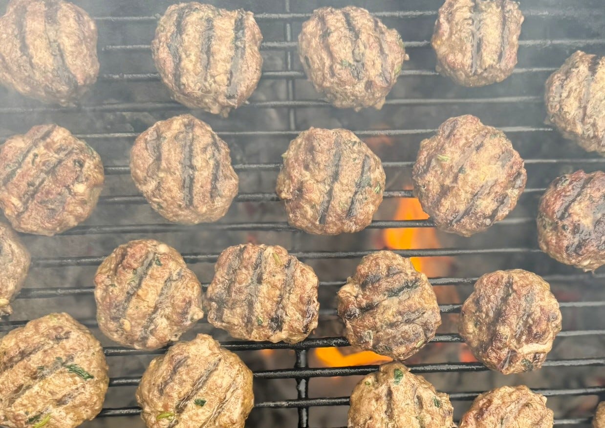 Read more about the article Recipe: When burgers get boring, consider kofta, the party patties