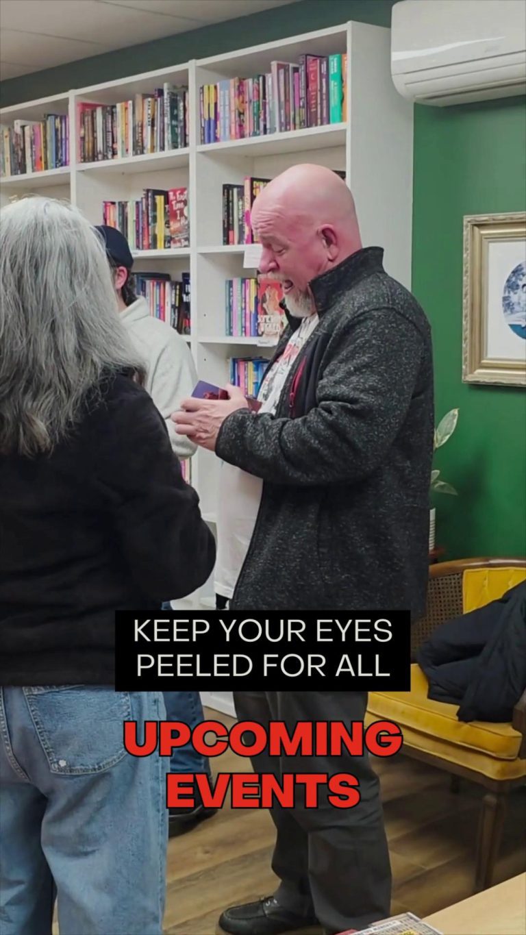 Read more about the article The book tour has officially left the station