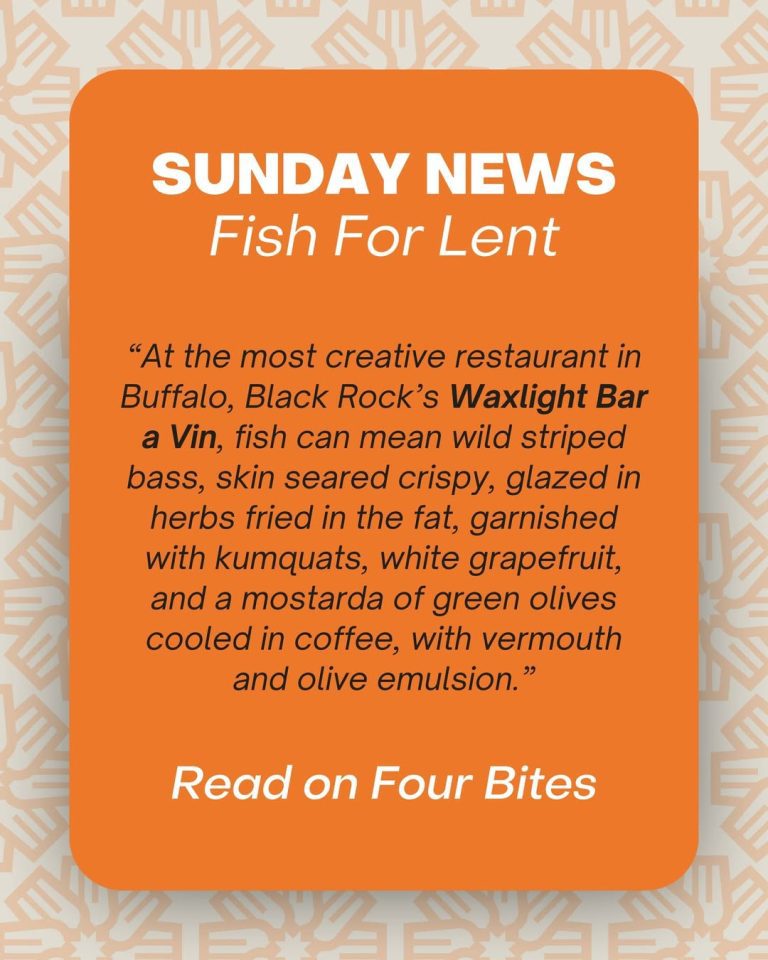 Read more about the article Lent is fish season in Buffalo, and the fish fry is our homegrown pride and joy
