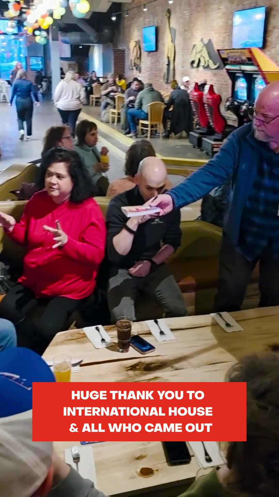 Read more about the article I want to sincerely thank everyone who attended, and International House for hosting my March 5 event