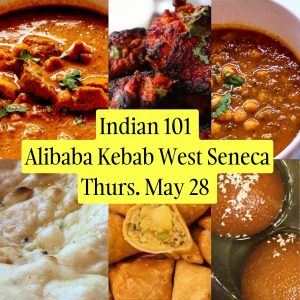 May 28: Indian 101 at Alibaba Kebab West Seneca