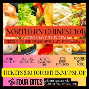 Northern Chinese 101: July 15 at Peking Quick One