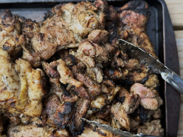 Read more about the article SUNDAY NEWS: My favorite grilled chicken: souvlaki Canal Fest style