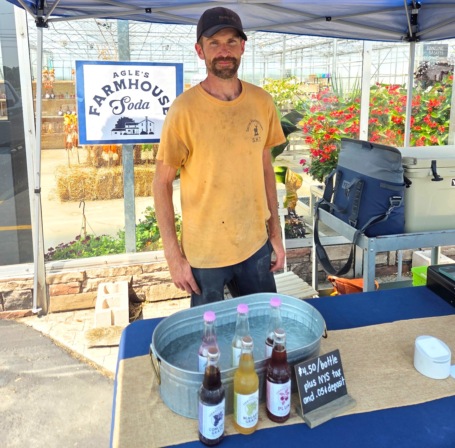 Read more about the article SUNDAY NEWS: Eden farmer invents fruit soda made from 100 percent local fruit